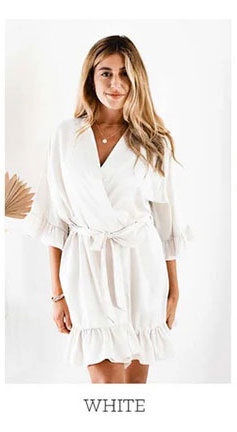 Personalized Bridesmaid Robes with a Ruffled Bridal Shower Dressing Gown Unique Wedding Day Robe For Bride Custom Ruffle Kimonos