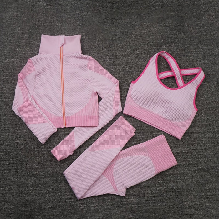 BellaChic Yoga Set Workout Sportswear