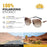 CoolPandas Elegant Sunglasses Women 2022 Polarized UV400 High Quality Ladies Sun Glasses Fashion Eyewear lunette de soleil femme