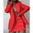 Plus Size Business Women Sets Blazer and Skirt