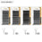 NAGARAKU Automatic Flowering W Shape  Bloom 3D 4D 5D 6D Premade Fans  Eyelash Extensions Natural Soft Light  Full Dense