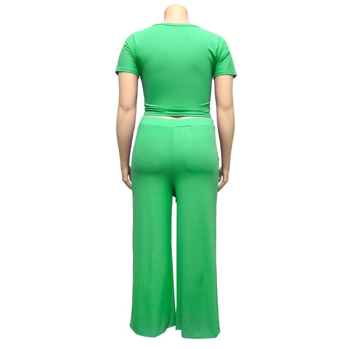 Plus Size Women 5xl Two Pieces Sets for Womens Summer 2020 Female Short Sleeve Loose 2 Piece Set Femme 3xl 4xl 5xl 6xl
