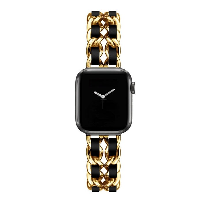 Leather Strap For Apple Watch Band 49mm 41mm 45mm 38mm 42mm 44mm 40mm Women Bracelet