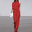 Elegant Half High Neck Long Ropmers Office Casual Wide Legger Pants Loose Party Jumpsuits Women Fashion Flower Printed Playsuits