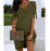 Womne 2023 Elegant Solid V-Neck Party Dress Summer Fashion V-Neck A-Line Dress Ladies Casual Short Sleeve Beach Dresses Vestido