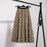 High Waist Pleated Harajuku null Skirts faldas Summer European Flower Printed Long Skirts for Women Mid-Calf Skirt Faldas Larga