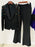 Slim Fitting Strass Diamonds Beaded Blazer Pants Set