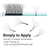 NAGARAKU Automatic Flowering W Shape  Bloom 3D 4D 5D 6D Premade Fans  Eyelash Extensions Natural Soft Light  Full Dense