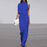 Elegant Half High Neck Long Ropmers Office Casual Wide Legger Pants Loose Party Jumpsuits Women Fashion Flower Printed Playsuits