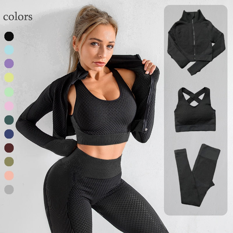 BellaChic Yoga Set Workout Sportswear
